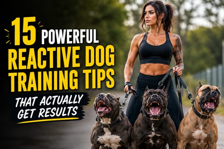 Reactive Dog Training Tips