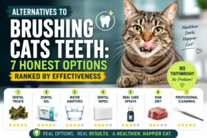 Alternatives to Brushing Cats Teeth: 7 Honest Options Ranked by Effectiveness
