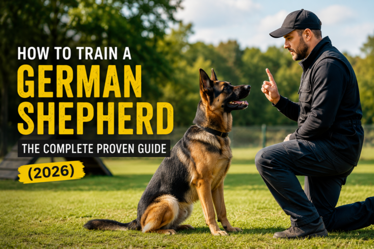 How to Train a German Shepherd: The Complete Proven Guide (2026)