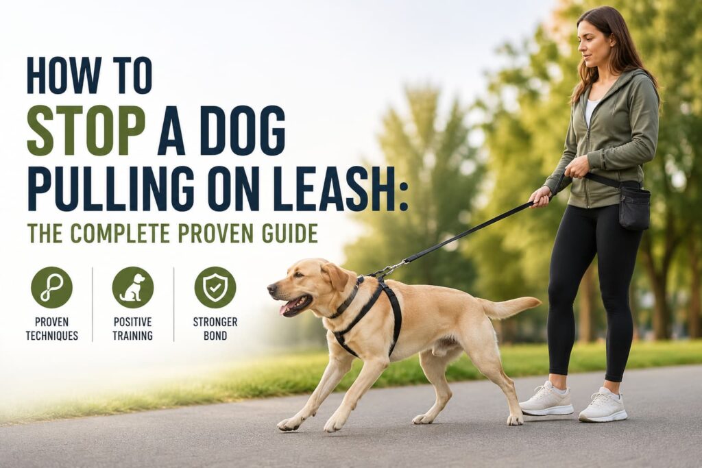 How to Stop a Dog Pulling on Leash
