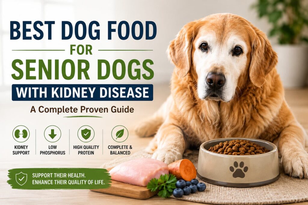 best dog food for senior dogs with kidney disease