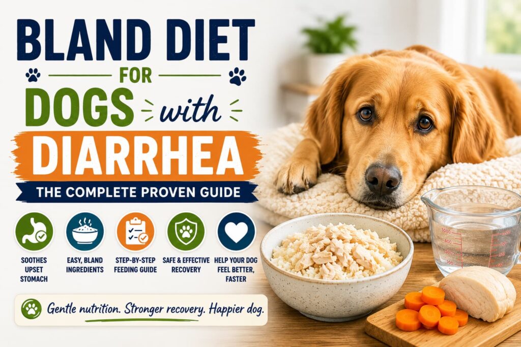 bland diet for dogs with diarrhea
