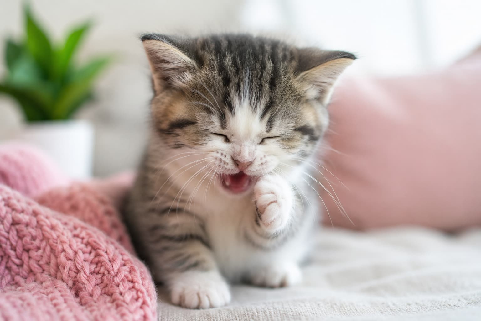 cat sneezing — when to see a vet