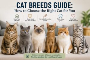 Cat Breeds Guide: How to Choose the Right Cat for You
