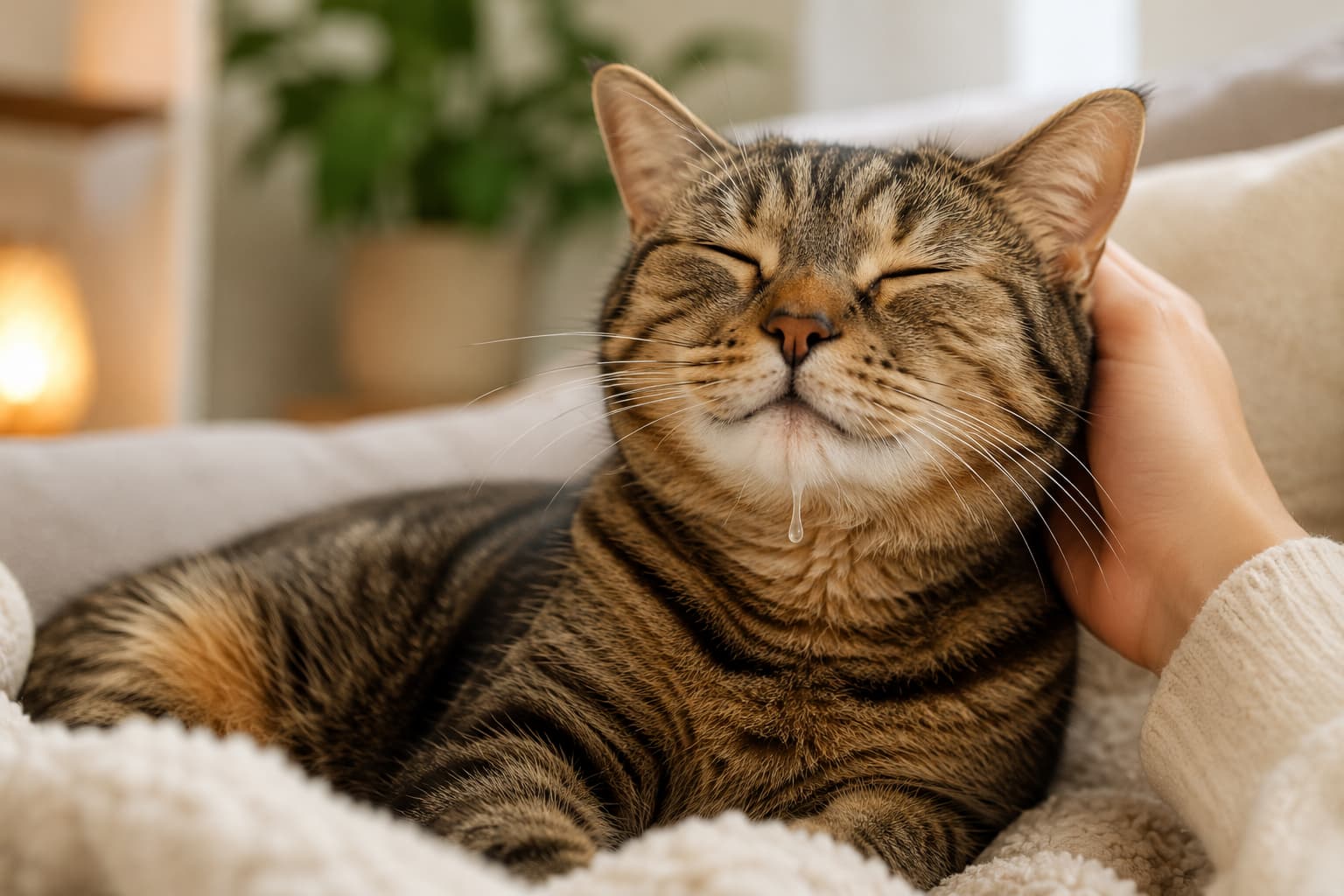 Cat Drooling When Purring