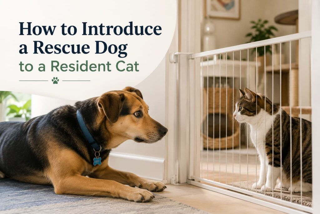 How to Introduce a Rescue Dog to a Resident Cat