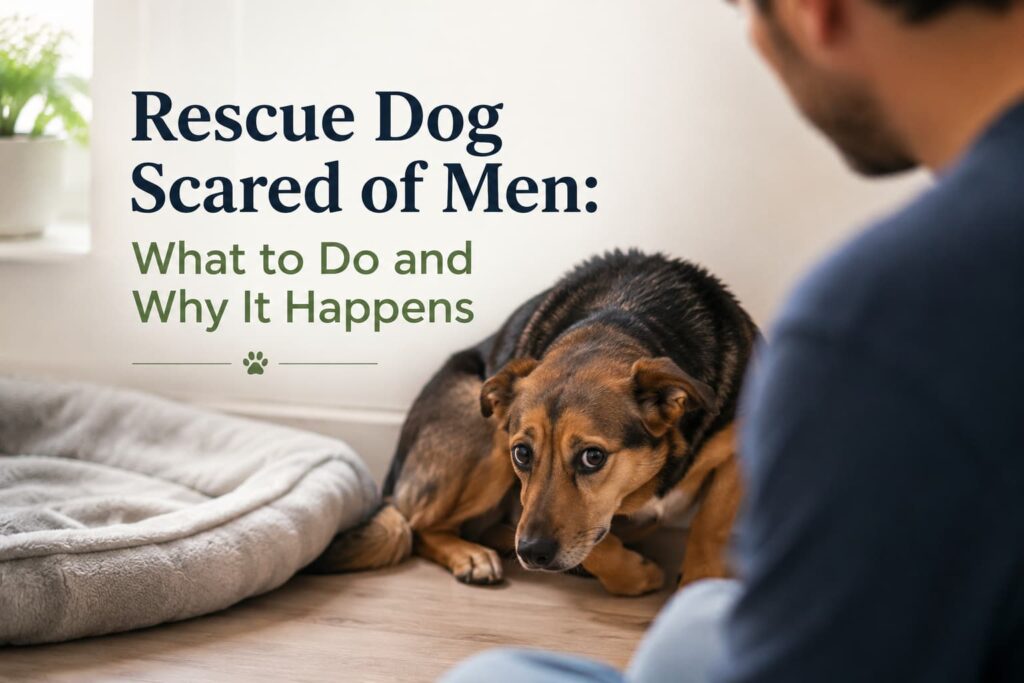 Rescue Dog Scared of Men