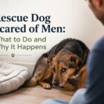 Rescue Dog Scared of Men: What to Do and Why It Happens